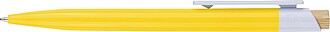 Recycled ABS ballpen Zian, yellow