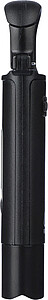 Recycled ABS mini flashlight Zai, black