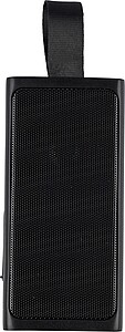 Recycled ABS portable speaker Malina, black
