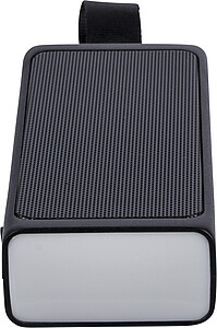 Recycled ABS portable speaker Malina, black