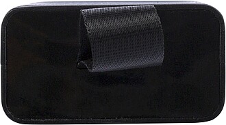 Recycled ABS portable speaker Malina, black