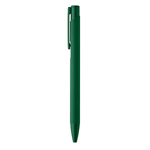 Recycled aluminium ball pen, green