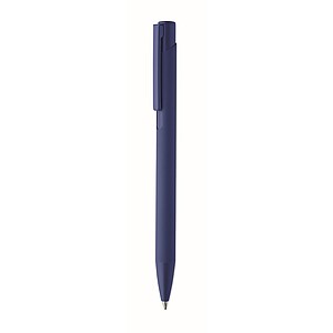 Recycled aluminium ball pen, royal blue