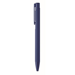 Recycled aluminium ball pen, royal blue