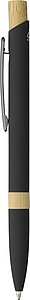 Recycled aluminium ballpen, black