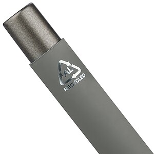 Recycled aluminium ballpen Emmett, grey
