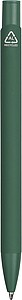Recycled aluminium ballpen Gladys, green