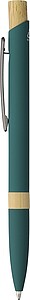 Recycled aluminium ballpen, green