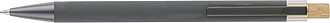 Recycled aluminium ballpen Kira, grey
