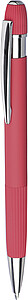 Recycled aluminium ballpen Mael, red