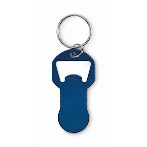 Recycled aluminium bottle opener k, french navy