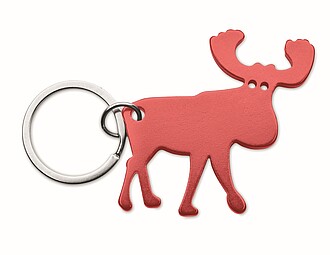 Recycled aluminium key ring