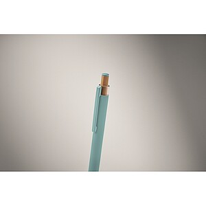 Recycled aluminium pen, baby blue