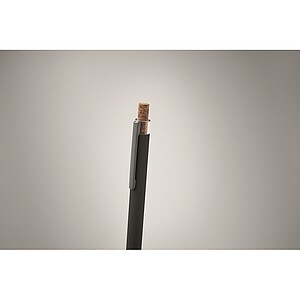 Recycled aluminium pen, black