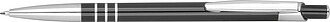 Recycled aluminium pen, black