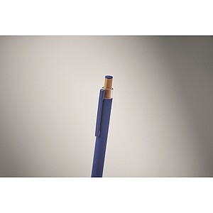 Recycled aluminium pen, blue