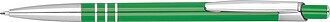 Recycled aluminium pen, green
