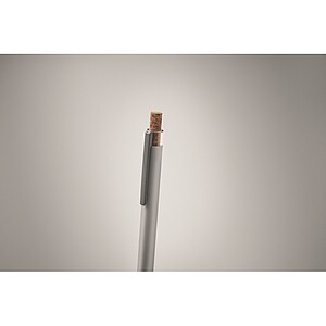 Recycled aluminium pen, matt silver