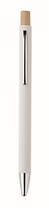 Recycled aluminium push ball pen