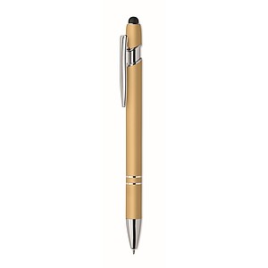 Recycled aluminium stylus pen, gold