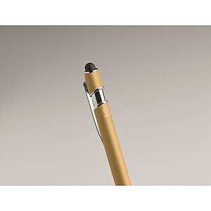 Recycled aluminium stylus pen, gold