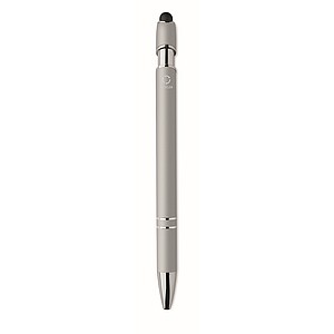 Recycled aluminium stylus pen, silver