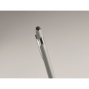 Recycled aluminium stylus pen, silver