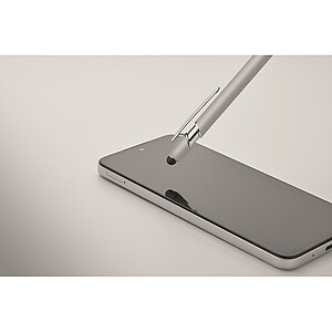 Recycled aluminium stylus pen, silver