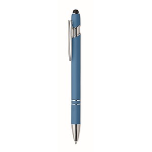 Recycled aluminium stylus pen, turquoise