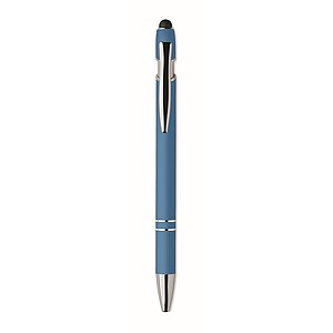 Recycled aluminium stylus pen, turquoise