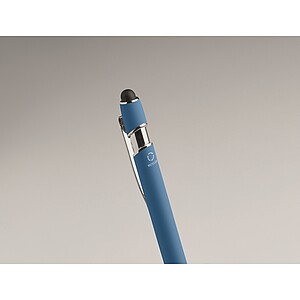 Recycled aluminium stylus pen, turquoise