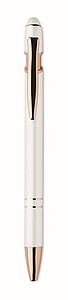 Recycled aluminium stylus push ball pen