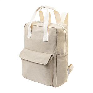 recycled canvas backpack