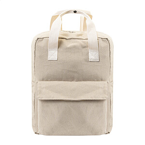 recycled canvas backpack