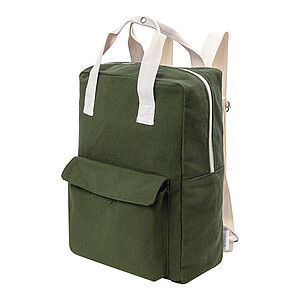 recycled canvas backpack