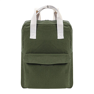 recycled canvas backpack