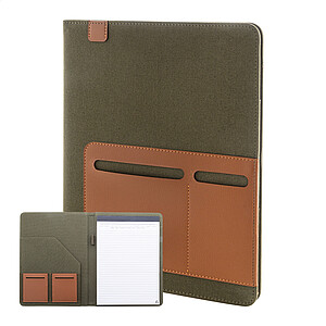 recycled canvas document folder