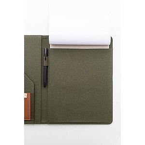 recycled canvas document folder