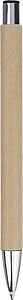 Recycled carton ballpen Debra, brown