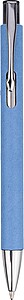 Recycled carton ballpen Debra, light blue