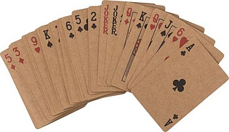 Recycled carton card decks Arwen