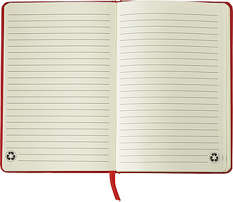 Recycled carton notebook (A5) Evangeline