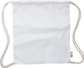 Recycled cotton drawstring bag Joy