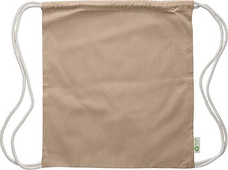 Recycled cotton drawstring bag Joy