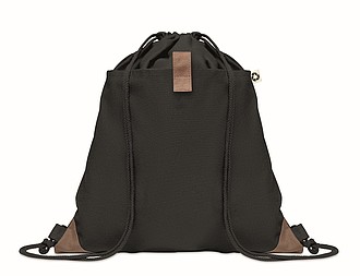 Recycled cotton drawstring bag
