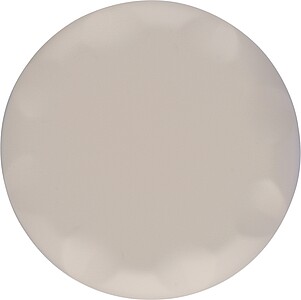 Recycled double-walled drinking bottle 500 ml Sunny, beige