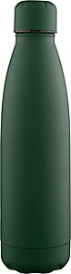 Recycled double-walled drinking bottle 500 ml Sunny, green
