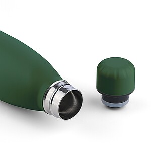 Recycled double-walled drinking bottle 500 ml Sunny, green