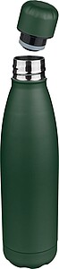 Recycled double-walled drinking bottle 500 ml Sunny, green
