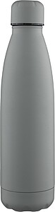 Recycled double-walled drinking bottle 500 ml Sunny, grey